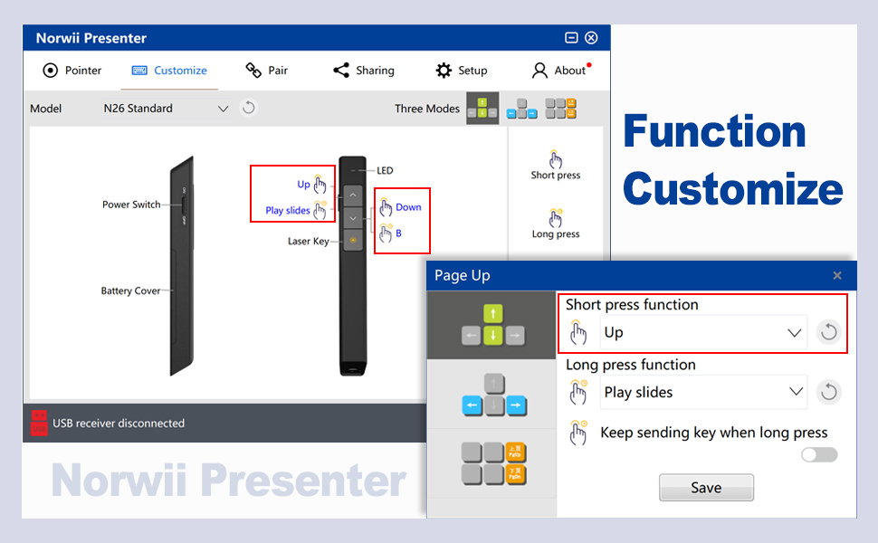 Norwii Wireless Presenter Norwii Wireless Presenter