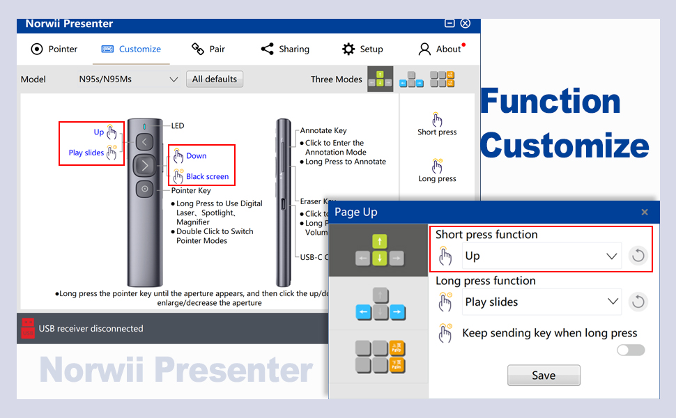Norwii Wireless Presenter Norwii Wireless Presenter