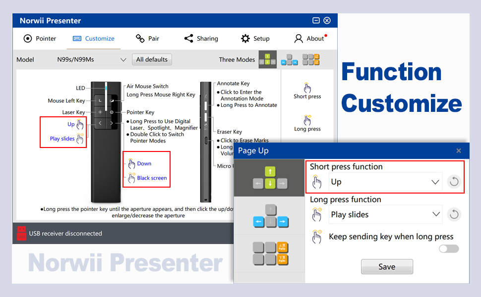 Norwii Wireless Presenter Norwii Wireless Presenter