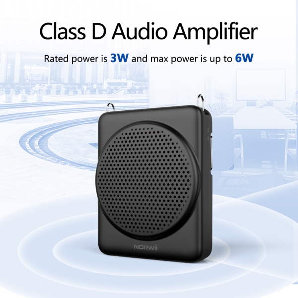 S368 Voice Amplifier Black